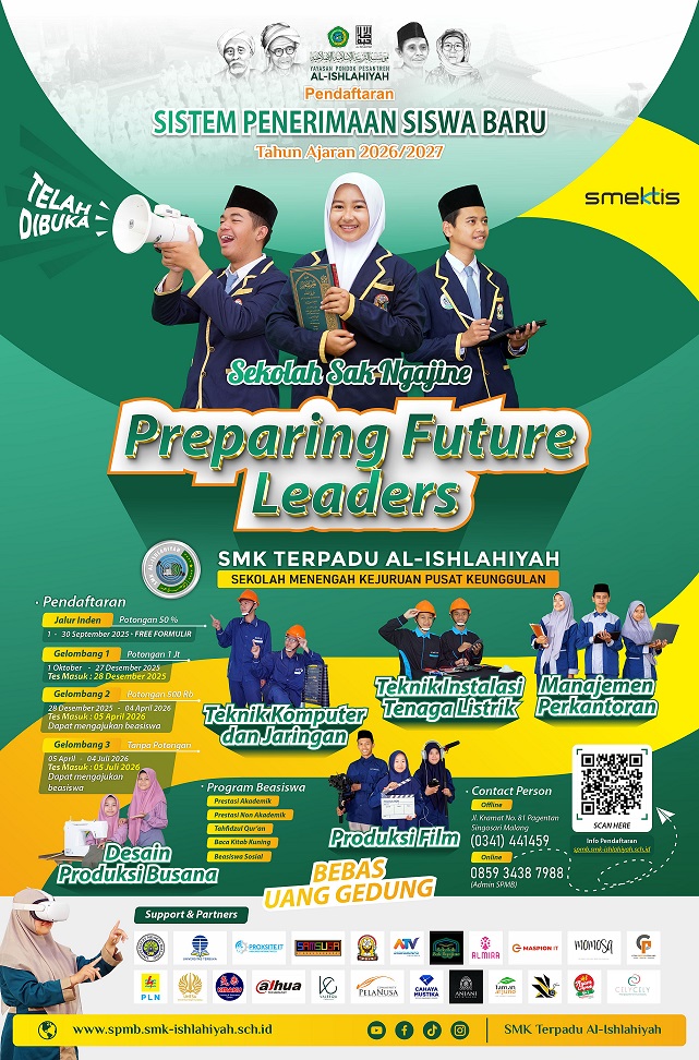 poster SPMB SMK Ishlahiyah